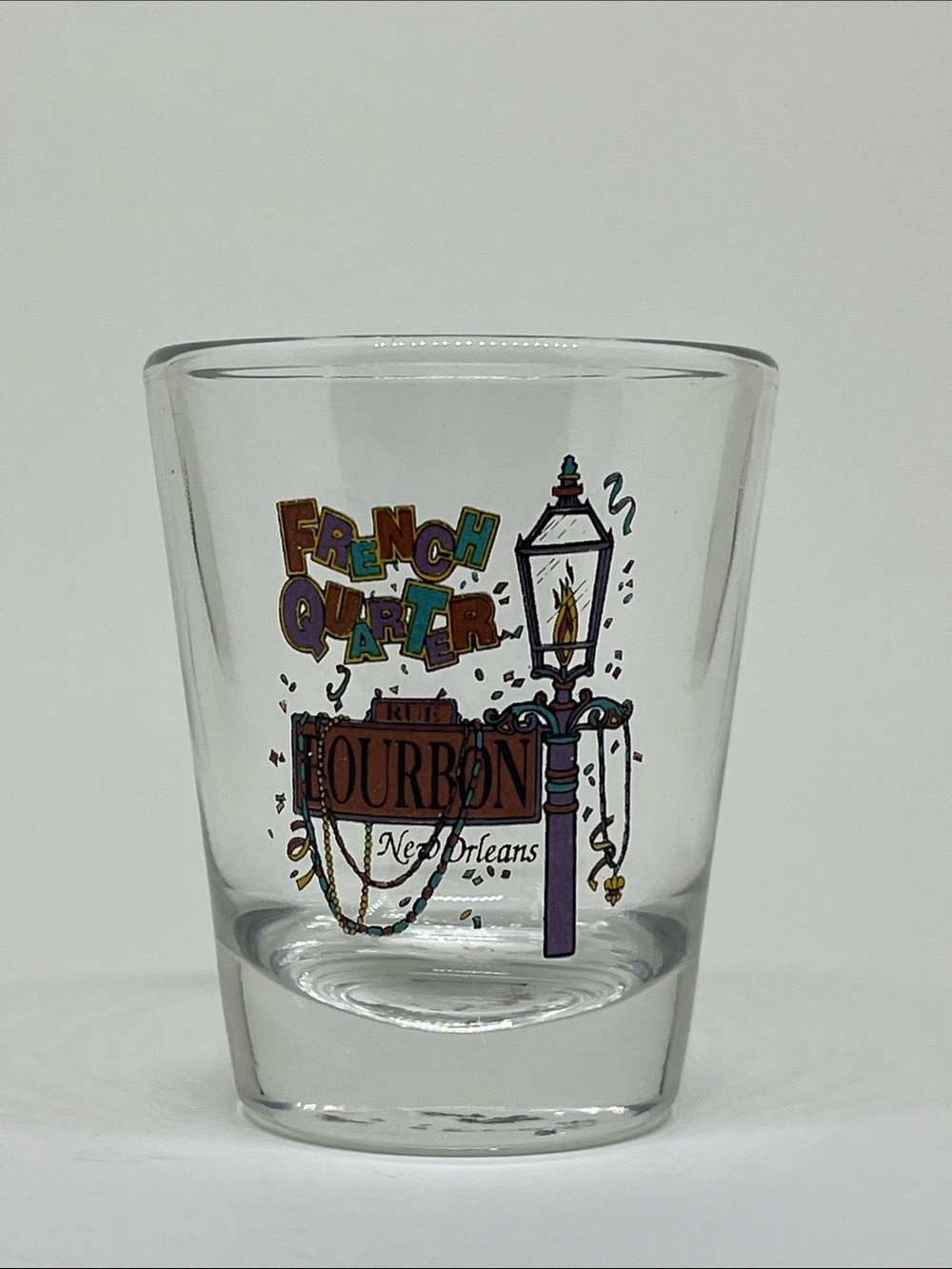 French Quarter Bourbon Street New Orleans Shot Glass - Picture 1 of 2